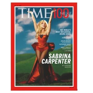 NEW Sabrina Carpenter TIME Magazine